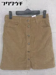 ◇ ZARA BASIC Z1975 DENIM ザラベーシック コーデュロイ  台形 ミニ スカート EUR S USA S MEX 26 ブラウン レディース  【中古】 【1002800624720】のサムネイル