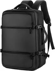 Lamore 大容量で軽い ビジネスリュック メンズ 3way 防水 軽量 薄型 おしゃれ 通勤 出張 旅行 通学 A364 2 ブラック( (2) ブラック)