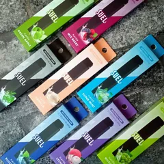【SUEL スエル】 電子タバコ 使い捨て タールニコチン0 爆煙 水蒸気タバコ シーシャ VAPE  ベイプ ニコチンなし タールなし 禁煙 グッズ 送料無料 1500回吸引可能 正規販売店