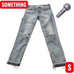 【早い者勝ち】SOMETHING EDWIN　レディースデニムパンツ　S  【A61】