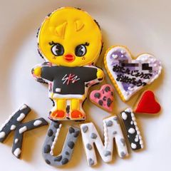 アイシングクッキー　お名前クッキー&キャラクターセット