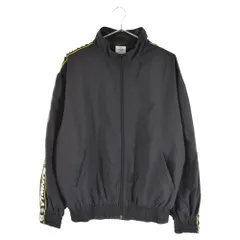 VETEMENTS (ヴェトモン) 20AW Tape Tracksuit Jacket サイドテープ ジップアップ トラックジャケット ブラック UAH21JA065のサムネイル