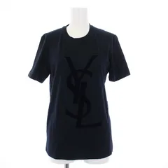 サンローラン パリ SAINT LAURENT PARIS カサンドラロゴ Tシャツ カットソー 半袖 XS 黒 ブラック /KHのサムネイル