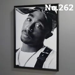 2PACポスター　未使用品 額付き】A4ポスター 2pac Tupac shakur thug life - メルカリ