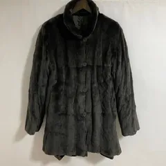 2way【美品】レディース　ファーコート　ダークブラウン　ファージャケット　リバーシブル　2way ファーコート　リバーシブル　モスグリーン　ダークグリーン　レディース