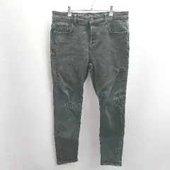 ◇ Θ ZARA MAN ザラマン デニムパンツ ジーンズ サイズEUR46 ブラック メンズ E  【1412090062124】