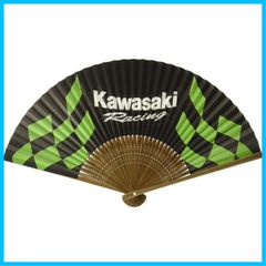 【数量限定】KAWASAKI カワサキ純正アクセサリー カワサキレーシング扇子 J70060020
