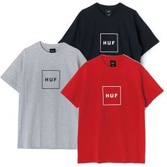 新品タグ付 HUF BOX ロゴ Tシャツ 半袖 TS00507 ESSENTIALS BOX LOGO S/S TEE 当店管理番号 55858620
