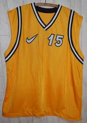 USED タンクトップ YELLOW L アメリカ仕入れ