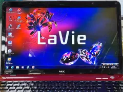 NEC　Lavie　ノートパソコン（パーソナルコンピュータ）　Corei5 2430M／RAM4GB／HDD640GB　PC-LS550FS6R　中古（ボティに塗装剥げあり、キーボードにテカリあり、ACアダプタ欠品、動作確認済）