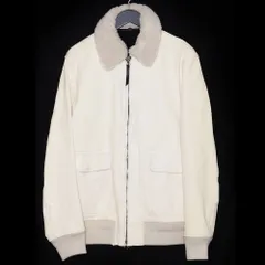 YOHJI YAMAMOTO × ISAMU KATAYAMA BACKLASH G-1 フライトジャケット サイズ3 ホワイト HR-Y92-711のサムネイル