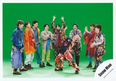 【中古】生写真(ジャニーズ) Snow Man/集合(9人)/横型・全身/シングル「ブラザービート」MV＆ジャケ写オフショット/公式生写真