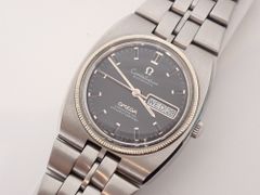 稼働品 OMEGA(オメガ) コンステレーション デイデイト 166.0252 SS AT 現状 精度保証なし 自動巻き オートマチック ブラック文字盤 メンズ