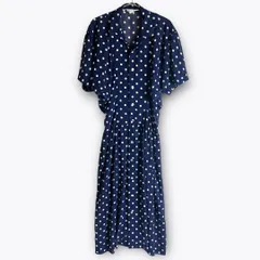 【美品 80s】COMME des GARCONS シースルー ドットワンピース 2000000018577