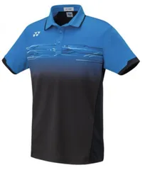 YONEX　ジュニアゲームシャツ　ブラック/ブルー　J120サイズ　10257J