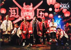 【中古】クリアファイル(男性アイドル) 達磨一家 A4クリアファイル 「HiGH＆LOW THE MOVIE 2 / END OF SKY」 ムビチケカード劇場購入特典第1弾