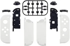 【在庫処分】eXtremeRateスイッチ ジョイコンに対応用交換シェル、ジョイコン switchとswitch 有機elに対応用ハンドヘルドコントローラーハウジングケース、フルセットボタン付き、ジョイコンに対応用DIY交換ケース（ジョイコン swit