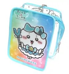 【中古】バッグ ハチワレ マスコットも入る! クリアポーチ 「ちいかわ なんか小さくてかわいいやつ 超まじかるちいかわ」