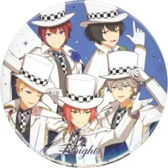 【中古】バッジ・ピンズ Knights 丸型缶バッジ(76mm) 「Blu-ray/DVD あんさんぶるスターズ! DREAM LIVE -5th Tour “Stargazer”-」 アニメイト購入特典