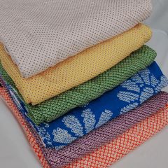 SBR0185 紫系渋色絞り 着物＆羽織 お得な7点セット まとめ売り