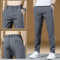 ゴルフパンツ テーパードパンツ メンズ スーパーストレッチ チノパンツ  スキニー ボトムス スラックス スリムmlxz02