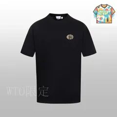 【今日WTO】BURBERRY 260g Custom Cotton クルーネック短袖 T-MH47
