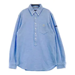 サイズ：4 PEARLY GATES パーリーゲイツ  長袖ポロシャツ  ブルー系 [240101445997] ゴルフウェア メンズ ストスト