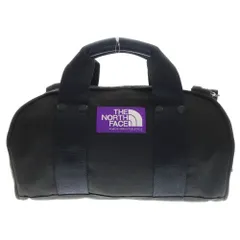 THE NORTH FACE PURPLE LABEL (ノースフェイスパープルレーベル) Field Demi Duffle Bag 2WAY Bag NN7354N フィールド デニム ダッフル ハンドバッグ ショルダーバッグ ブラック