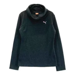 サイズ：S PUMA GOLF プーマゴルフ  タートルネック長袖Tシャツ ストライプ柄 グレー系 [240101247039]# ゴルフウェア レディース ストスト
