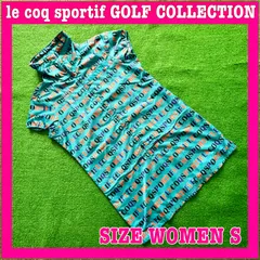 le coq GOLF ルコックスポルティフゴルフ 半袖 裏メッシュ ナイロン レインワンピース S