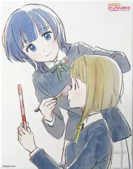 【中古】キャンバスボード・キャンバスアート 中須かすみ＆朝香果林 ミニキャンバスアート 「くじ引き堂 ラブライブ！虹ヶ咲学園スクールアイドル同好会 オンラインくじ Ver.LoveLive!Days～ニジガク～」 A-2賞