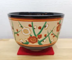 仁清　京焼金彩色絵茶碗　平安英香造 仁清 京焼金彩色絵茶碗 平安英香造 茶碗 – 窯と土～Kama-