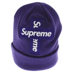 2023年最新】Supreme New Era Cross Box Logo Beanieの人気アイテム