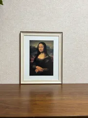 新品☆額縁付アートポスター☆レオナルド・ダ・ヴィンチ☆Leonardo da Vinci☆モナリザ☆18