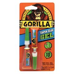 【特価】Gorilla (ゴリラ) 強力瞬間接着剤ジェル 3グラム入りチューブ2