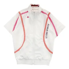 サイズ：M LE COQ GOLF ルコックゴルフ  半袖ジャケット  ホワイト系 [240101338610] ゴルフウェア レディース ストスト