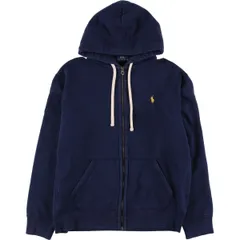 古着 ラルフローレン Ralph Lauren POLO by Ralph Lauren スウェットフルジップパーカー メンズL相当/eaa578998