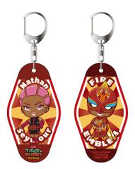 극장판 TIGER & BUNNY The Rising 양면 키 홀더 네이선