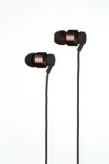 【新品：アウトレット】amadana　ハイレゾ　イヤホン ブラウン