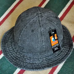 ニューハッタンnewhattan★メトロハット【ブラック デニム】アメカジ ワーク 帽子 男女兼用 ユニセックス