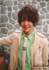 【中古】生写真(ジャニーズ) Hey! Say! JUMP/有岡大貴/上半身・衣装白緑・右手上げ・背景グレー/ASIA FIRST TOUR 2012 Hey! Say! JUMP