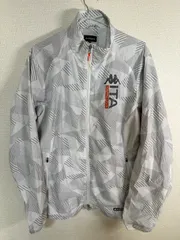 【Kappa GOLF】総柄 ジップアップ ブルゾン ジャケット ゴルフウェア メンズ Oサイズ（L〜XL相当）