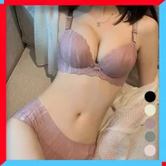 新品 ブラショーツセット レディース 脇高 盛りブラ 可愛い 勝負下着 美胸 エロ下着セット 谷間【送料無料】