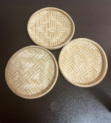 竹製コースター　3枚セット