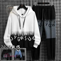 セットアップ メンズ おしゃれ ジャージ スウェット カジュアル 冬 スエット 長袖 秋 パンツ 上下 春 上下セット 大きいサイズ ant4y030697