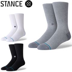 STANCE ソックス スタンス 靴下 メンズ ハイソックス ICON SOCKS M311D14ICO おしゃれ クルー丈 バスケ スポーツ ファッション かわいい 誕生日 プレゼント ギフト