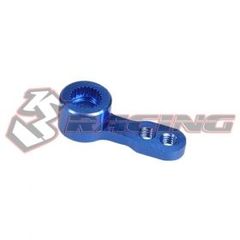★▲サンワ,KO用アルミ3.0mmシングルサーボアーム【ブルー】3RAC-HKS30/BU（ゆうパケット）