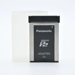 Panasonic パナソニック AJ-P2AD1G microP2用 メモリーカード・アダプター アクセサリ【中古】