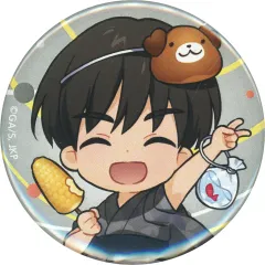 【中古】バッジ・ビンズ 灰原雄(ドット) 缶バッジ 「まるくじ 呪術廻戦 Summer memories YUKATA styl」 小吉10