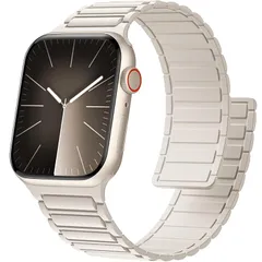GAGULA for Apple Watch バンド シリコン マグネット 簡単装着 49mm/45mm/44mm/42mm アップルウォッチ ベルト Series Ultra2/Ultra/9/8/7/6/SE/SE2/5/4/3/2/1 防水 通気性 